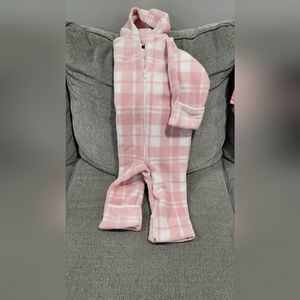 Fleece snow suit